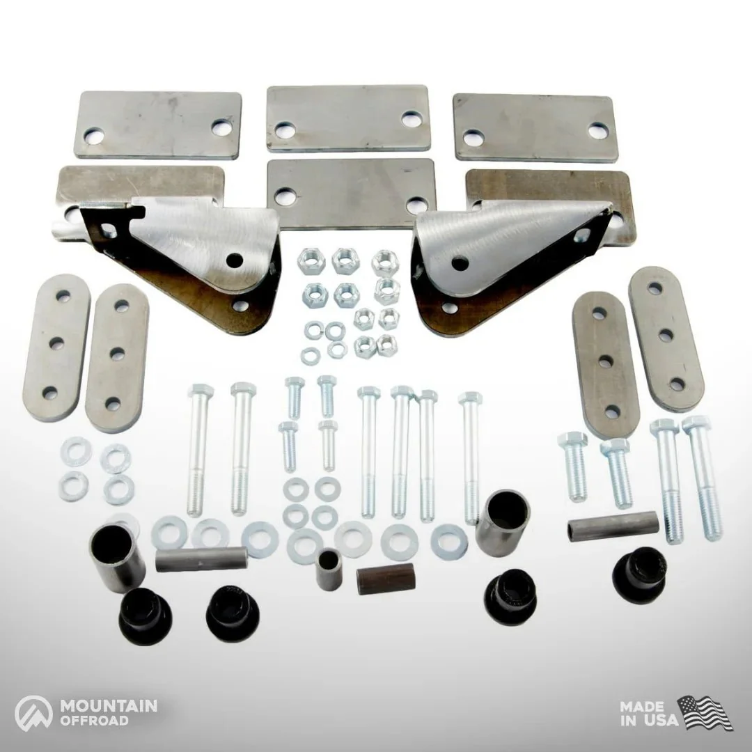 Shackle Reversal System for Jeep CJ (1976-86) with 2.5" YJ Springs - Image 13