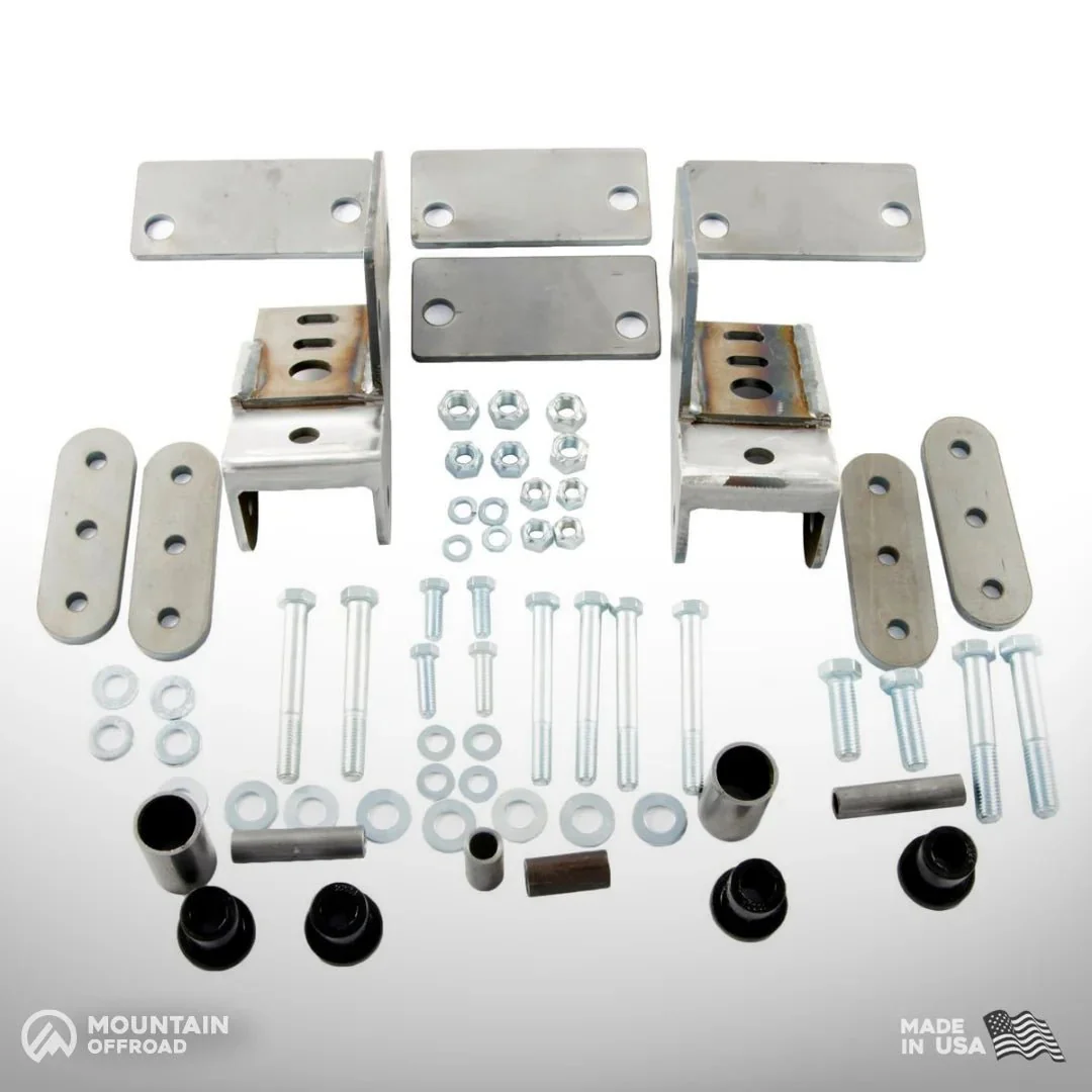 Shackle Reversal System for Jeep CJ (1976-86) with 2.5" YJ Springs - Image 14