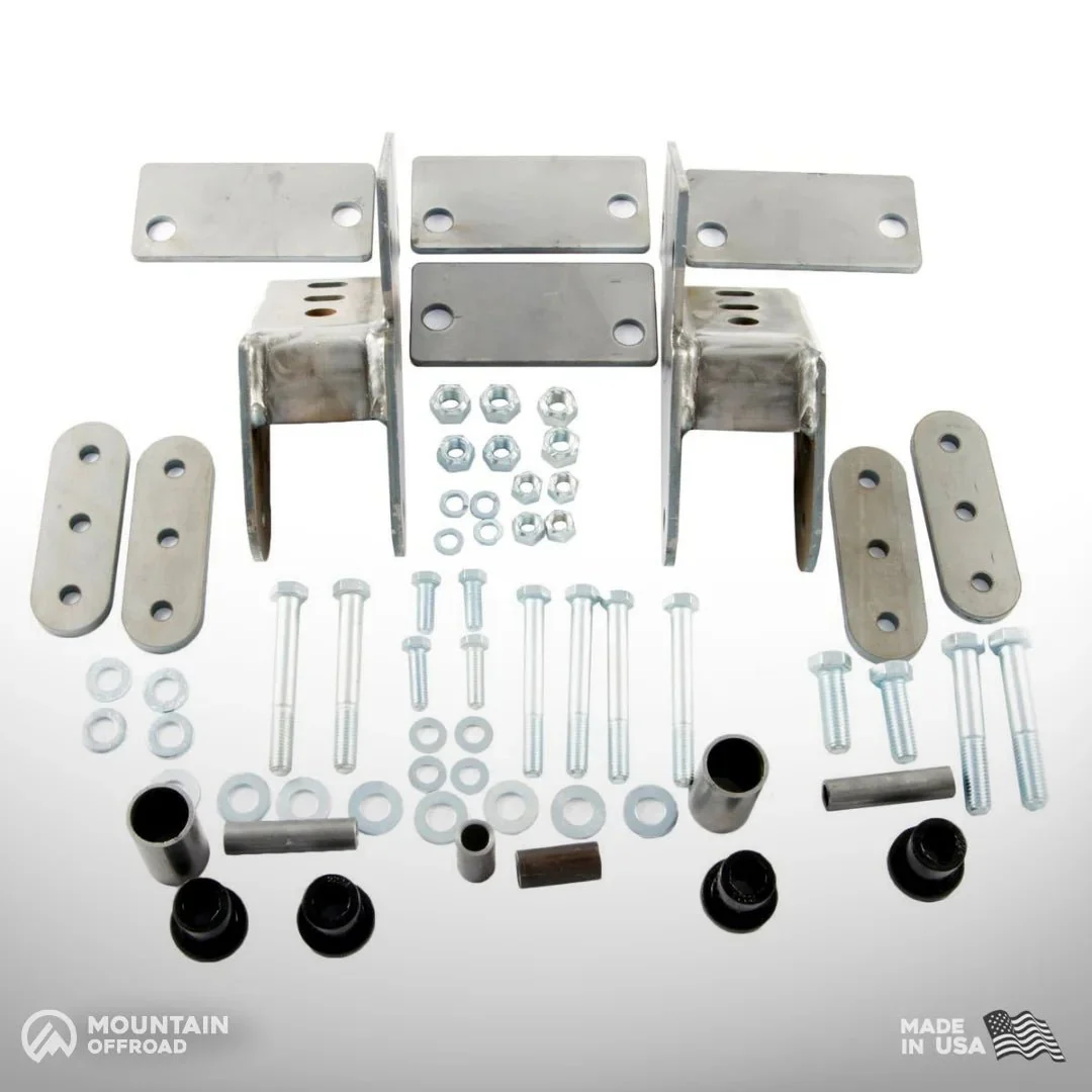 Shackle Reversal System for Jeep CJ (1976-86) with 2.5" YJ Springs - Image 16