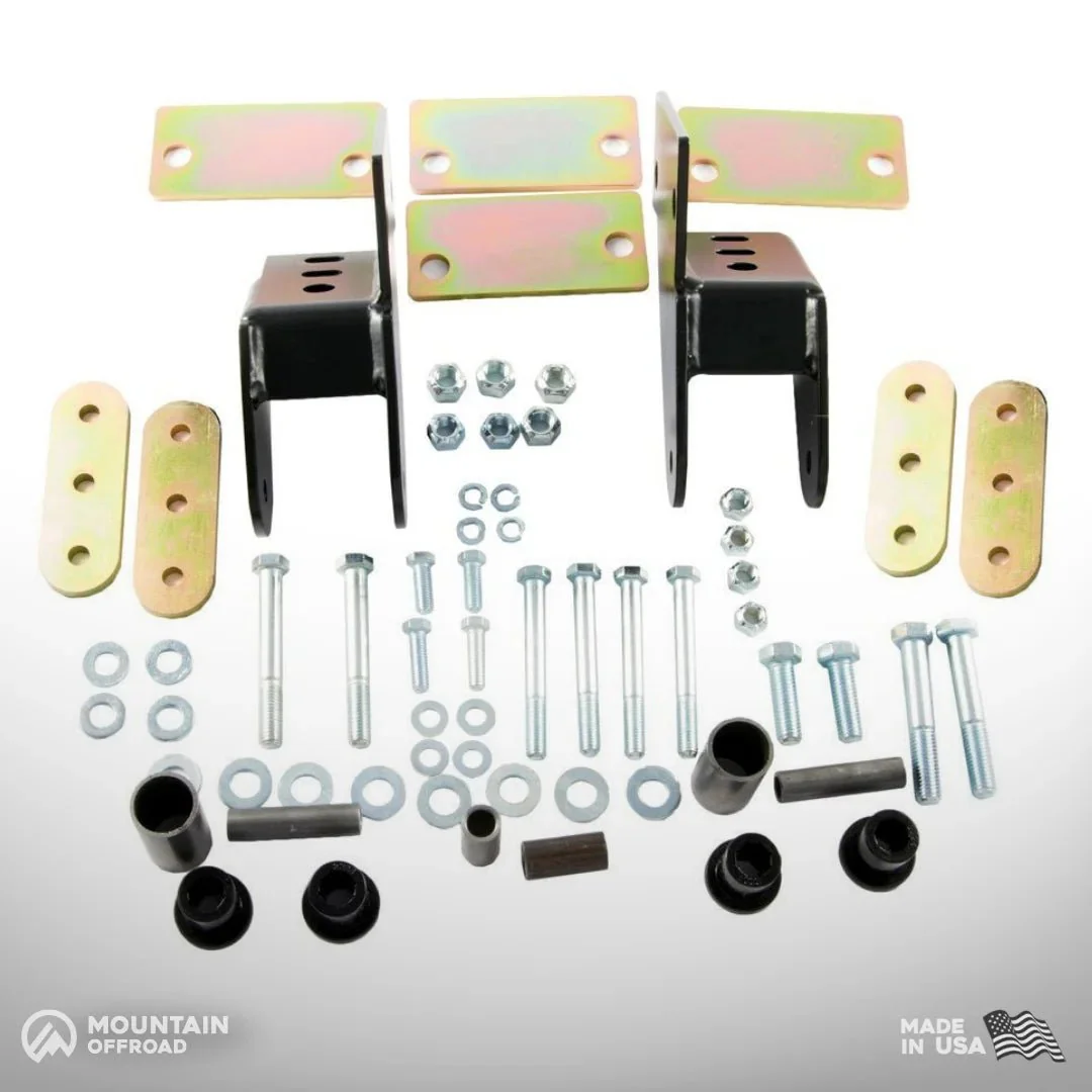 Shackle Reversal System for Jeep CJ (1976-86) with 2.5" YJ Springs - Image 17