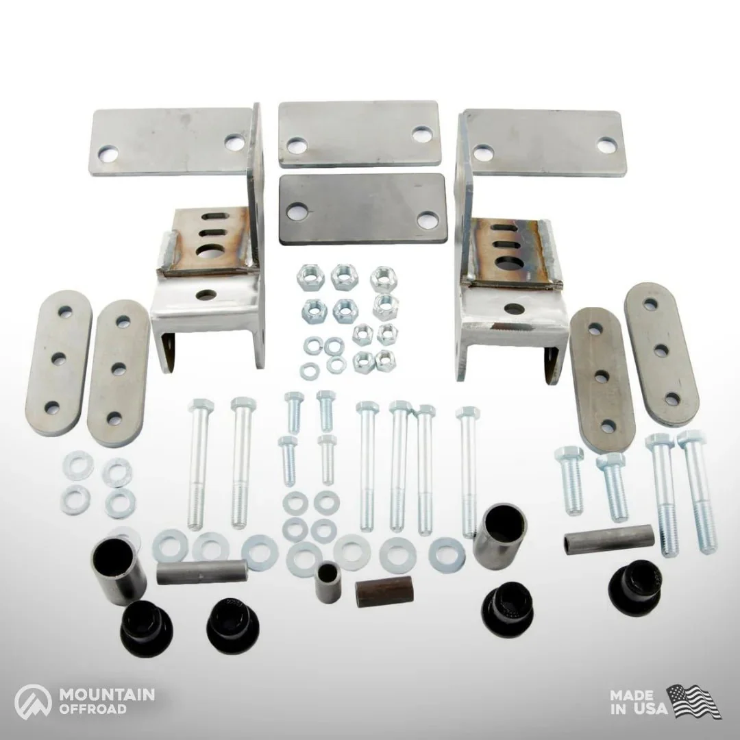 Shackle Reversal System for Jeep CJ (1976-86) with 2.5" YJ Springs - Image 18