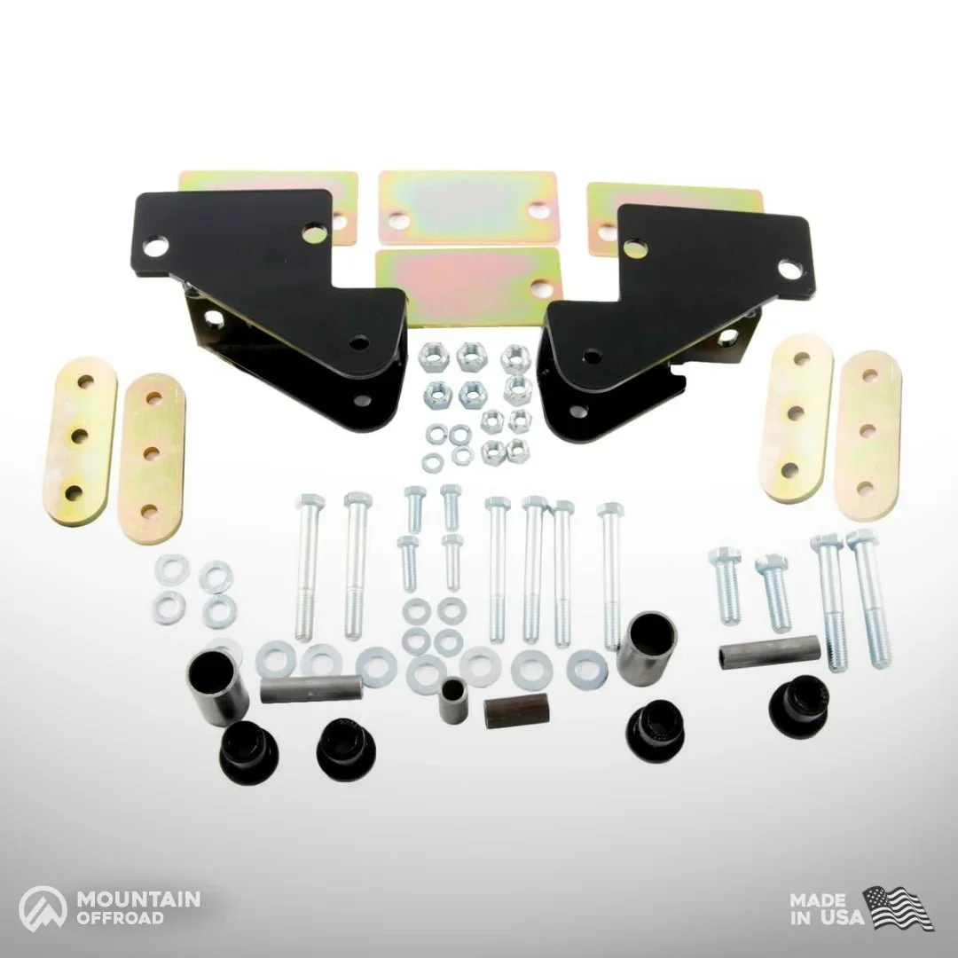 Shackle Reversal System for Jeep CJ (1976-86) with 2.5" YJ Springs - Image 19