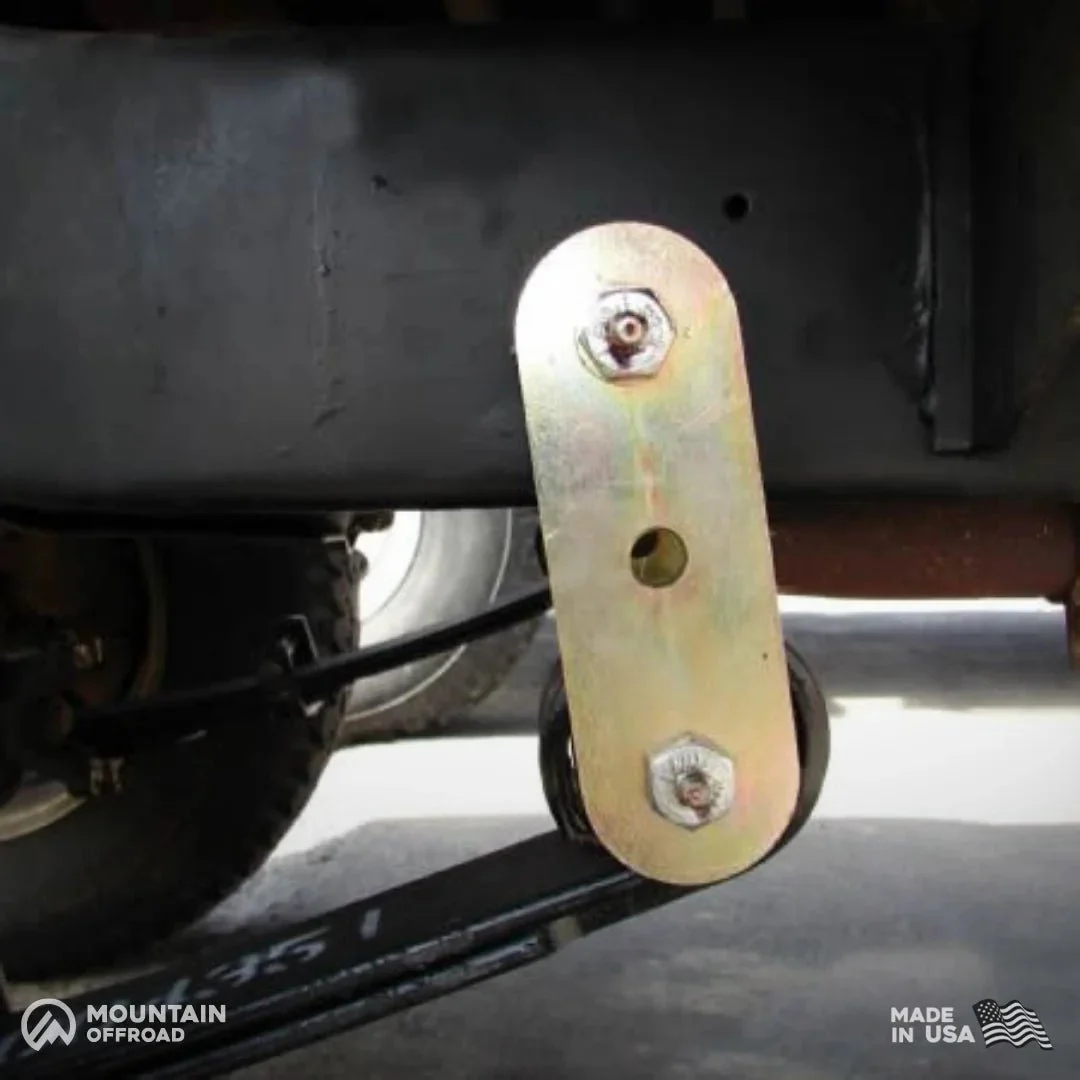 Shackle Reversal System for Jeep CJ (1976-86) with 2.5" YJ Springs - Image 3