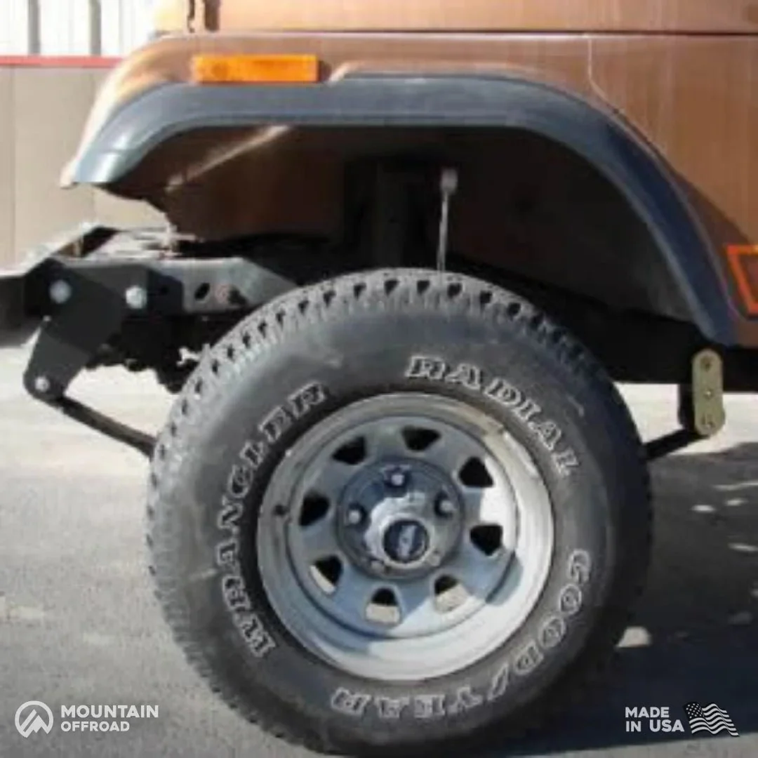 Shackle Reversal System for Jeep CJ (1976-86) with 2.5" YJ Springs - Image 7