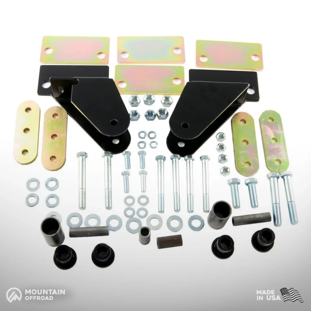 Shackle Reversal System for Jeep CJ (1976-86) with 2.5" YJ Springs - Image 8