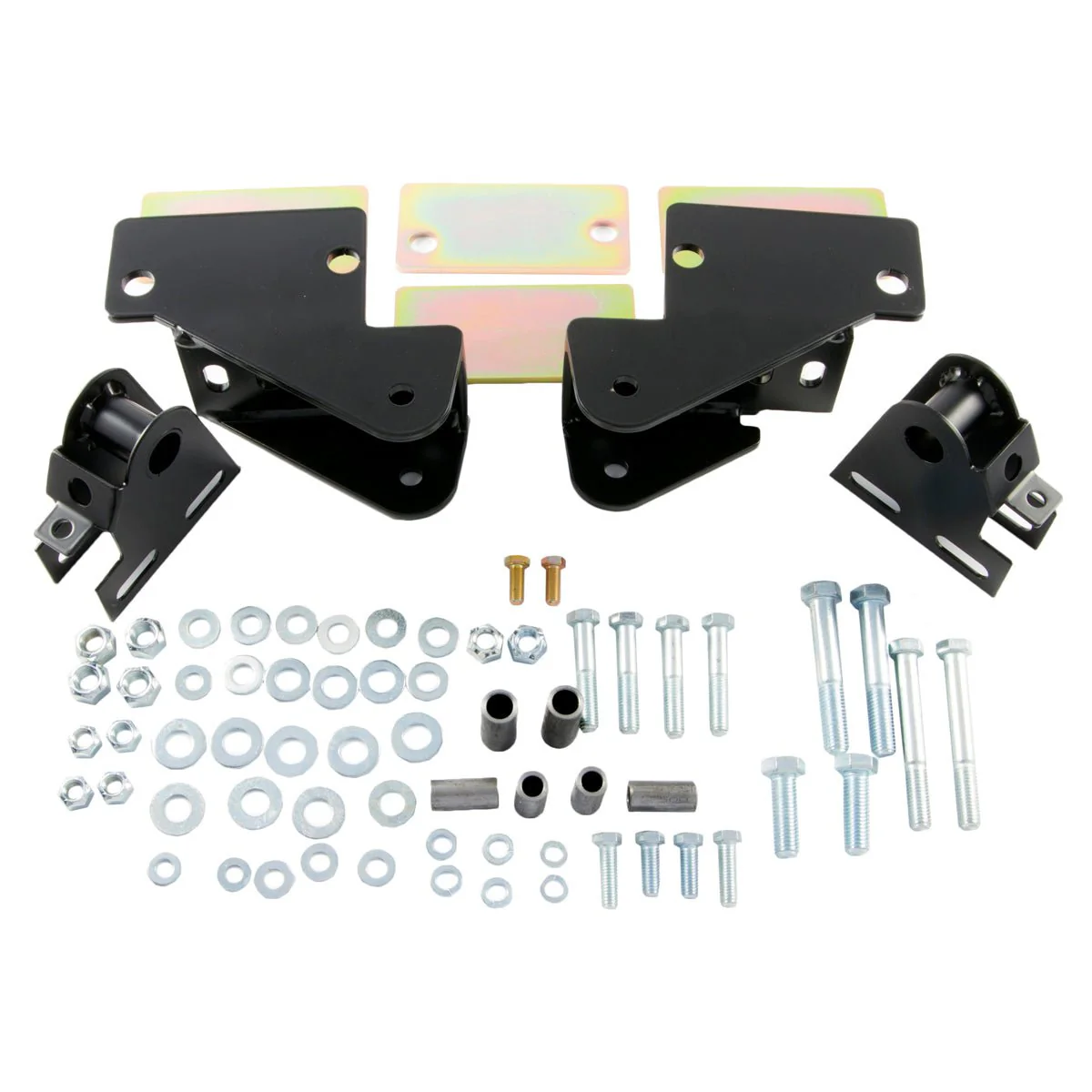Shackle Reversal System with Bolt-On Spring Hanger Brackets for Jeep CJ (1976-86) with 2" CJ Springs - Image 4