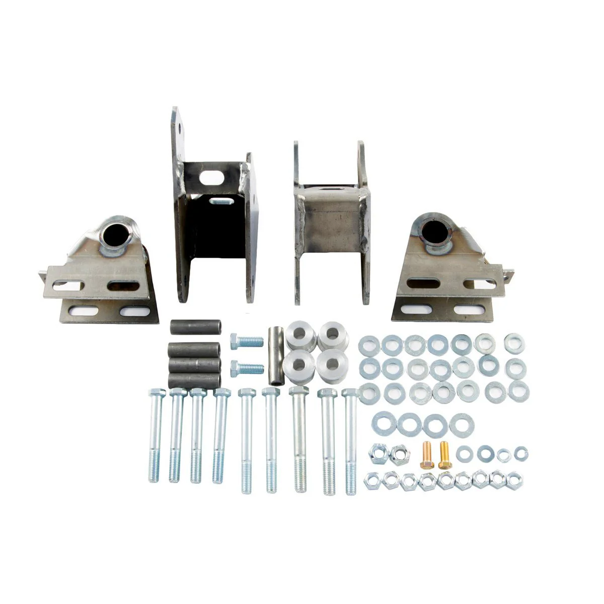 Shackle Reversal System with Bolt-On Spring Hanger Brackets for Jeep Wrangler YJ (1987-95) - Image 11