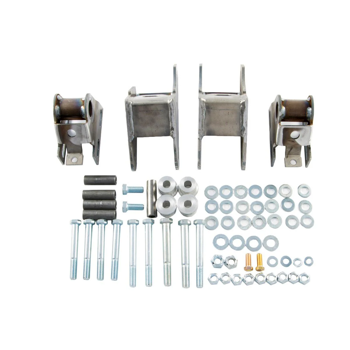 Shackle Reversal System with Bolt-On Spring Hanger Brackets for Jeep Wrangler YJ (1987-95) - Image 13