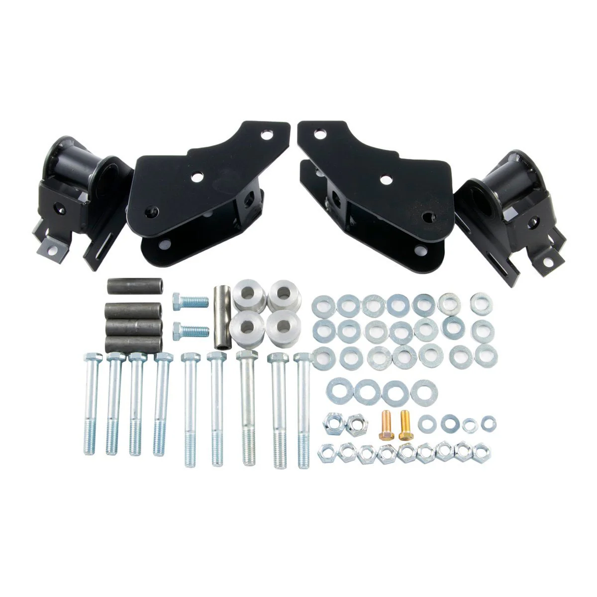 Shackle Reversal System with Bolt-On Spring Hanger Brackets for Jeep Wrangler YJ (1987-95) - Image 14