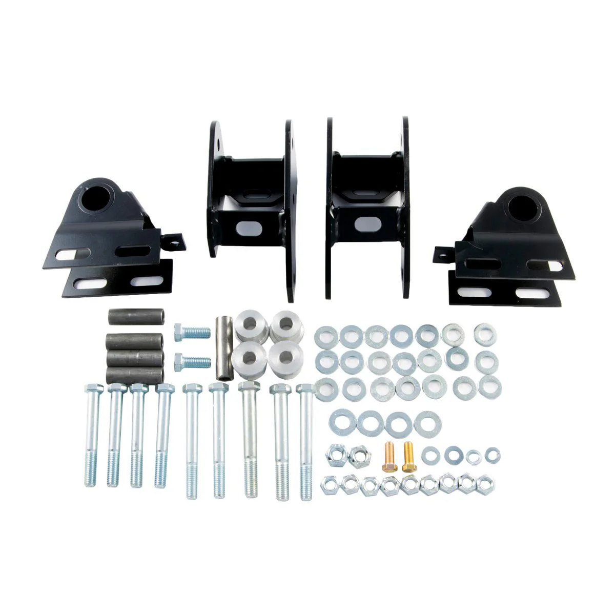 Shackle Reversal System with Bolt-On Spring Hanger Brackets for Jeep Wrangler YJ (1987-95) - Image 15