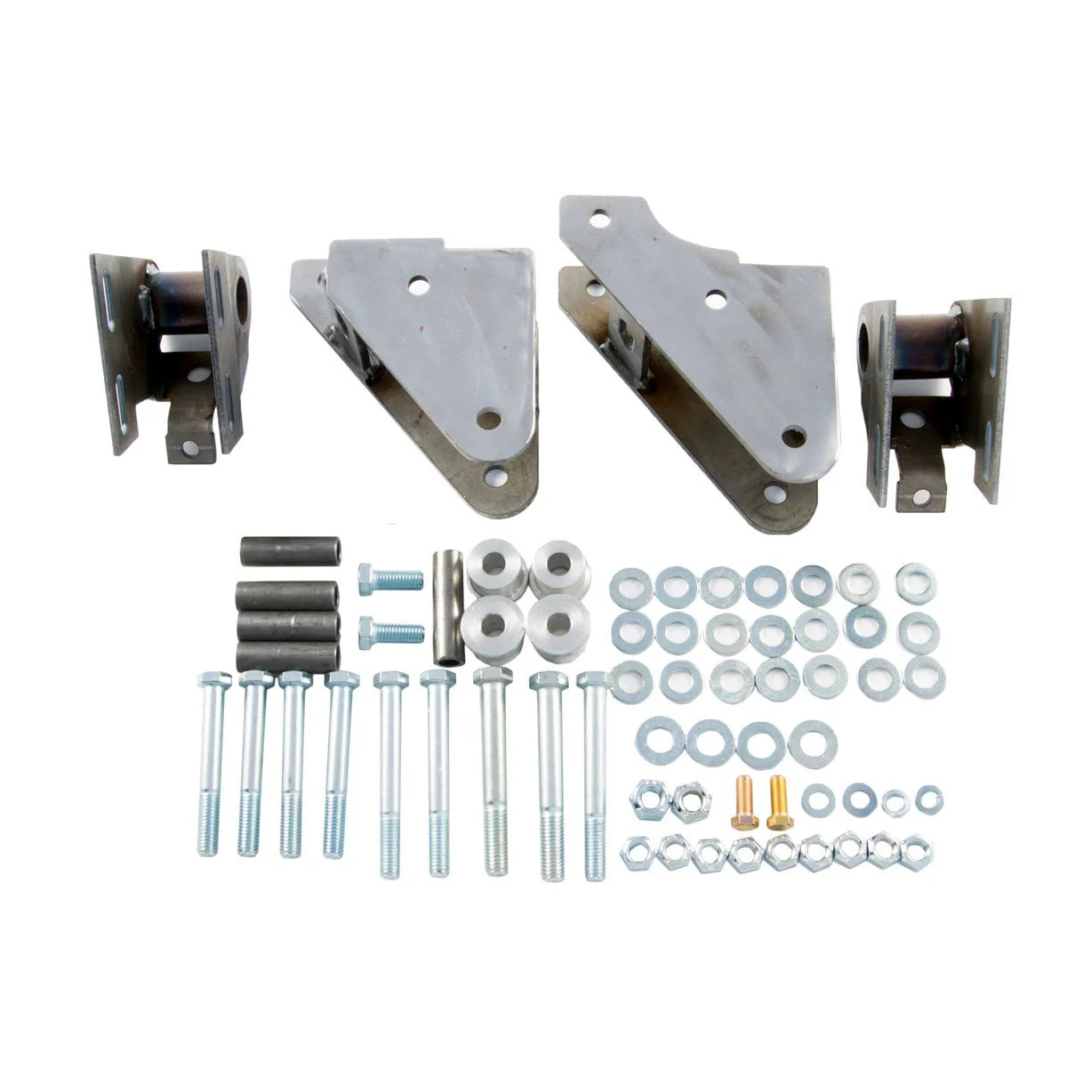 Shackle Reversal System with Bolt-On Spring Hanger Brackets for Jeep Wrangler YJ (1987-95) - Image 6