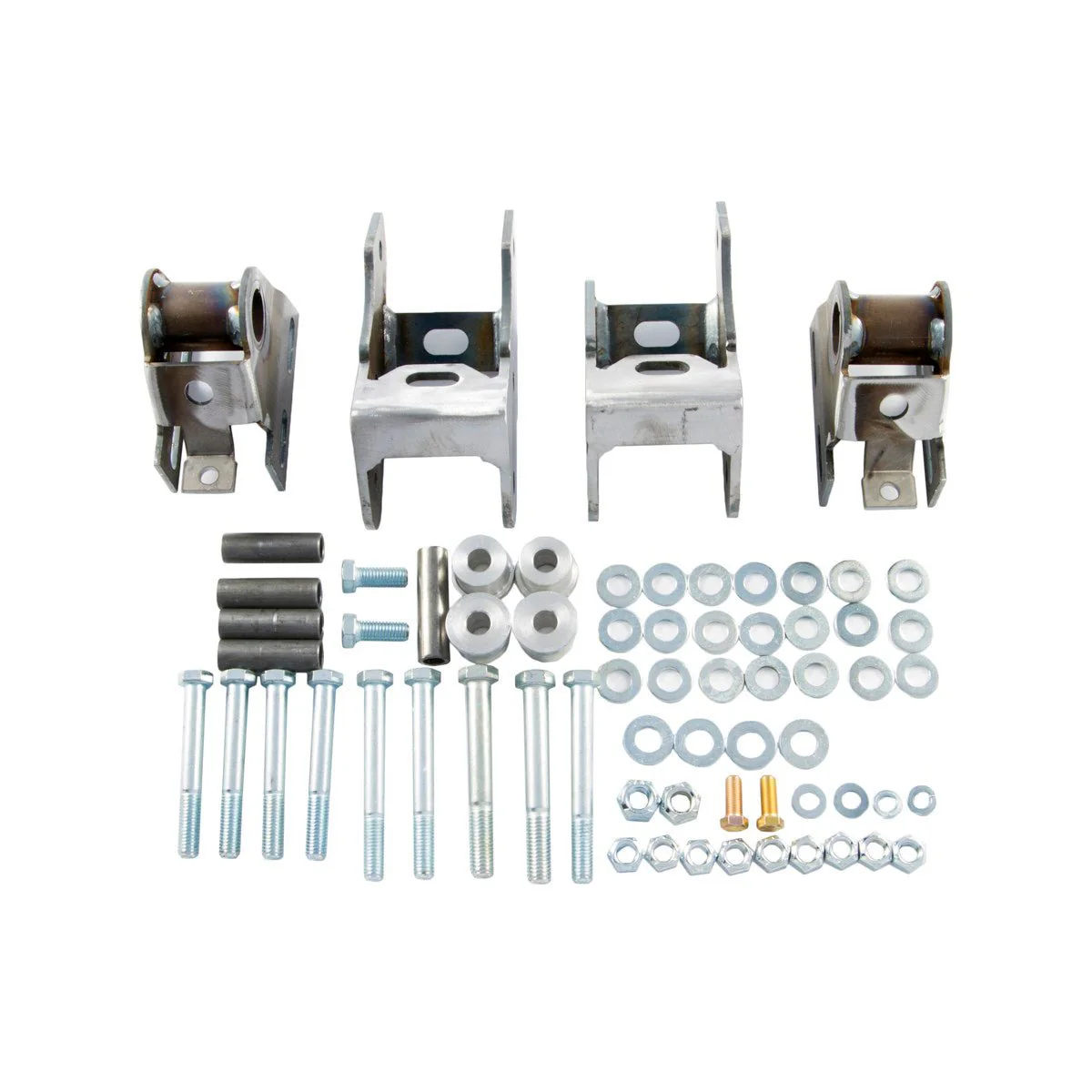 Shackle Reversal System with Bolt-On Spring Hanger Brackets for Jeep Wrangler YJ (1987-95) - Image 8