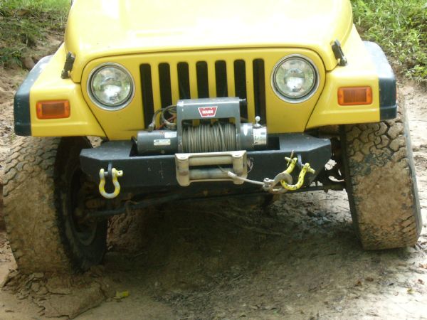 "Rock Proof" Front Bumper: Stubby for Jeep Wrangler TJ (1997-06) / Wrangler Unlimited LJ (2004-06) - Image 3